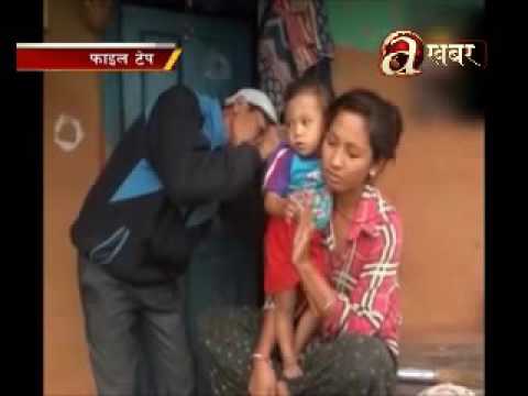 The boy who had a third arm over his spine, walks back home