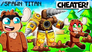 Using CHEATS to Unlock INFECTED TITAN DRILLMAN UNITS in Roblox Skibidi Toilet Tower Defense