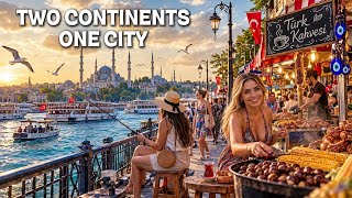 Best of Istanbul 4K Walking Tour | Europe to Asia