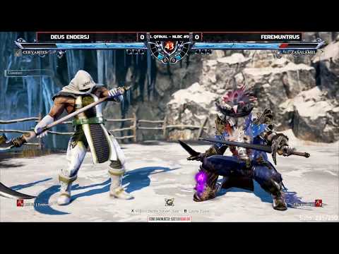 Soul Calibur 6 @ NLBC Online #9 - DEUS EndersJ vs Feremuntrus [4K/60fps]