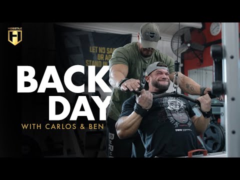 Heavy Back Day with IFBB Pro Carlos & Ben Chow | HOSSTILE