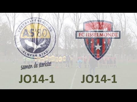 AS'80 JO14-1 - FC IJsselmonde JO14-1 (6 april 2019)