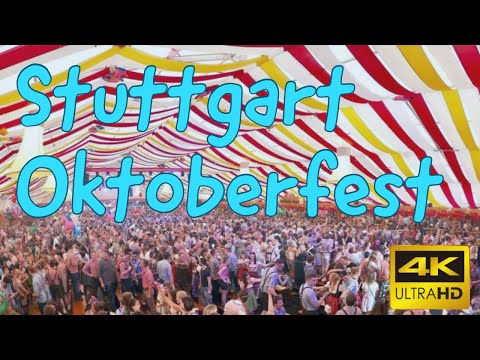 Oktoberfest in Stuttgart: Das Canstatter Wasen Volksfest 4K