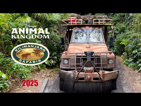 Kilimanjaro Safaris 2025 - Disney’s Animal Kingdom | Walt Disney World Full Ride 4K POV