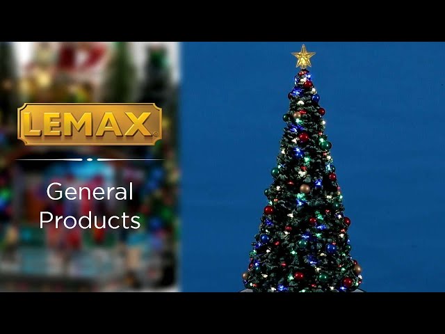 Vídeo relacionado con Lemax- Christmas Village Accessory: Outdoor Holiday Tree (24954)