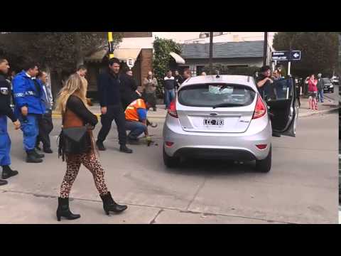 Vuelco en Estomba y Mendoza