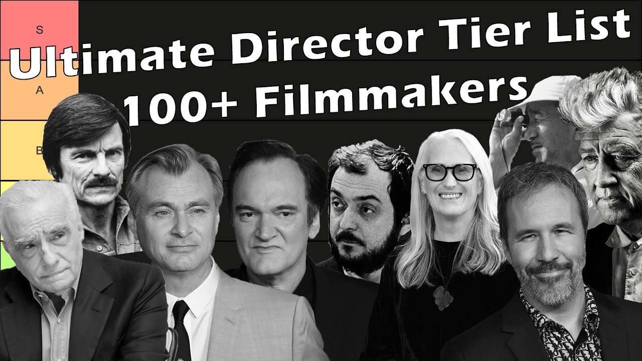 Ultimate Director Tier List 100+ Filmmakers Ranked!