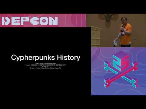 DEF CON 25 Crypto Village - Ryan Lackey - Cypherpunks History