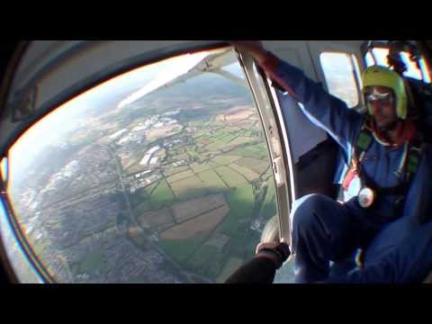 Static Line Parachute Jump, 31/08/13 at Redlands Airfield.
