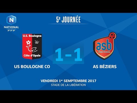J5 : US Boulogne CO - AS Béziers (1-1), le replay