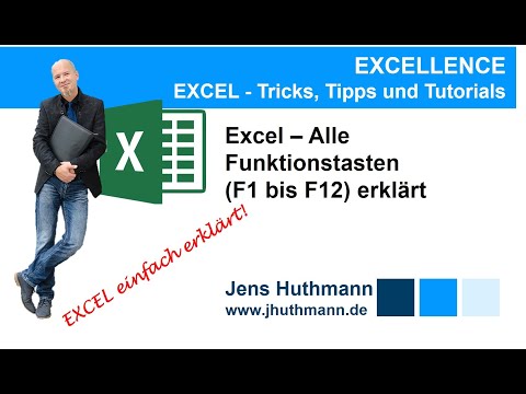 EXCEL - Alle Funktionstasten (F1 bis F12) erklärt!