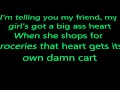 Glee Big Ass Heart Lyrics 