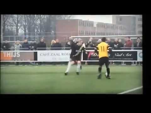 Doelpunt Cas Nooren in de derby Unitas - Internos!