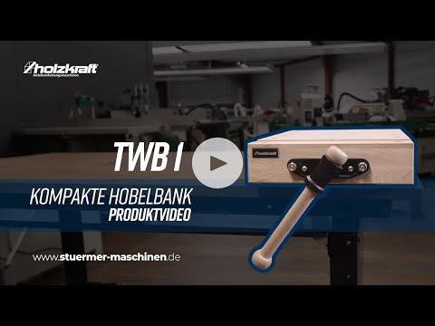 Kompakte Hobelbank für flexible Einsätze | Holzkraft TWB 1