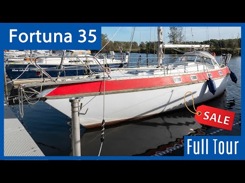 Fortuna 35 zu verkaufen - Rundgang durch die Segelyacht (VERKAUFT)