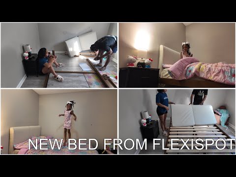 ZAYLA NEW BED FROM FLEXISPOT 😍