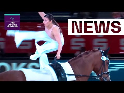 Tears & Perfection in the Vaulting Ring! | FEI Vaulting World Cup Final 2022