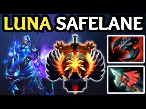 🔥 LUNA CARRY IS BROKEN ?! INSANE ECLIPSE INSANE DAMAGE | DOTA 2 🔥
