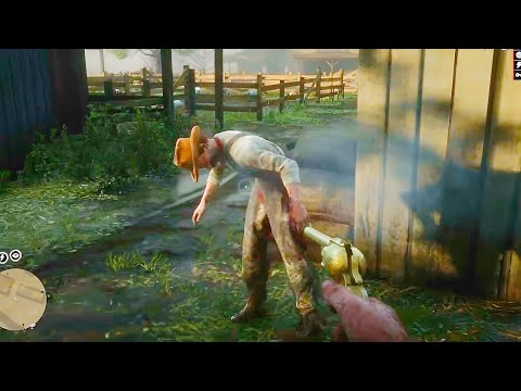 RDR 2 -Brutal Slow Motion Kills -No Mercy -Funny Moments Gameplay