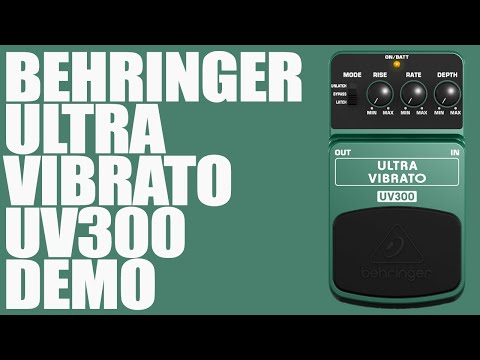 Behringer - UV300 Ultra Vibrato - Demo