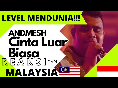 Andmesh Kamaleng - Cinta Luar Biasa (Live YouTube Music Sessions) REAKSI KOMPOSER MALAYSIA