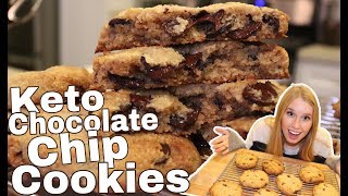 How To Make: Keto Chocolate Chip Cookies!