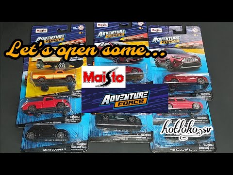 Let's open some Maisto Adventure Force AKA Fresh Metal