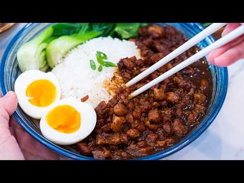Taiwanese Braised Pork Belly Recipe in a Pot