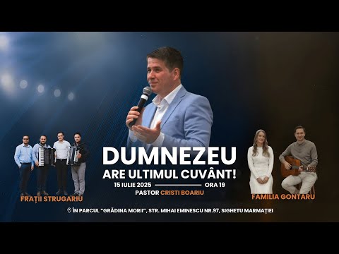 🙏 Cristi Boariu - Colaj Predici Evanghelizare Miros de Cer 2025
