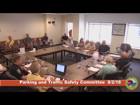 Parking and Traffic Safety Committee 8.2.18