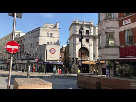 London Under Lockdown Covid 19 Coronavirus State Of Emergency April 2020