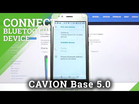 CAVION Base 5.0 – Share Data via Bluetooth / Connection between Devices