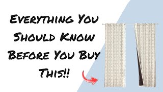 ugoutry 100% Boho Blackout Curtains Review