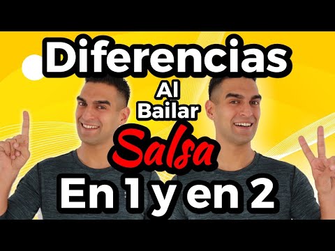 DIFERENCIAS AL BAILAR 💃SALSA🕺 EN 1 Y EN 2