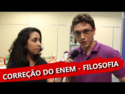 Correção do Enem 2015 - Filosofia