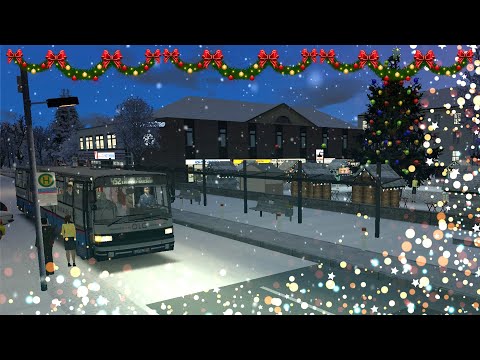 Frohe Weihnachten - Entlang der Weihnachtsmärkte in Lahnau | Let's Play OMSI 2 #275