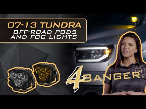 How to Install the Moirmoto 4Banger A-Pillar & Fog Light on the 2007-2013 Toyota Tundra