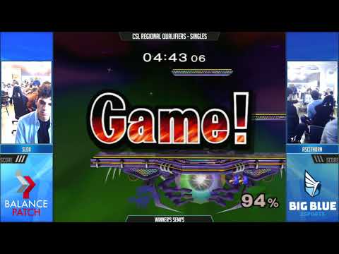 CSL NE Melee Finals 2018 - Slox (Fox) vs. th0rn (Falco) - SSBM WSF