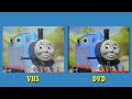 Thomas Gets Tricked VHS Vs DVD