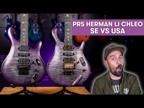 PRS SE Chleo Charcoal Purple Burst image 14