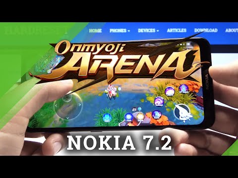 Gaming Performance Test on Nokia 7.2 - Onmyoji Arena Gameplay