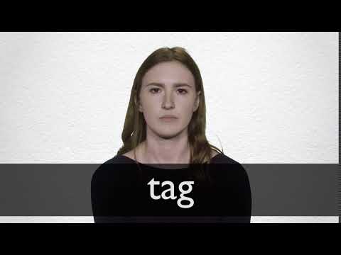 TAG definition and meaning  Collins English Dictionary