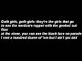 MC Frontalot:goth girls(lyrics)