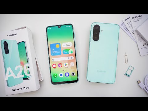Samsung Galaxy A26 5G Unboxing, Hands-On & First Impressions! (Mint Green)