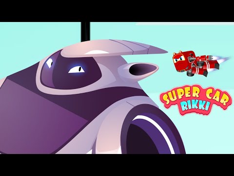 SuperCar Rikki stops the Fastest Robot-Car thief from Creating a Nuisance in the City