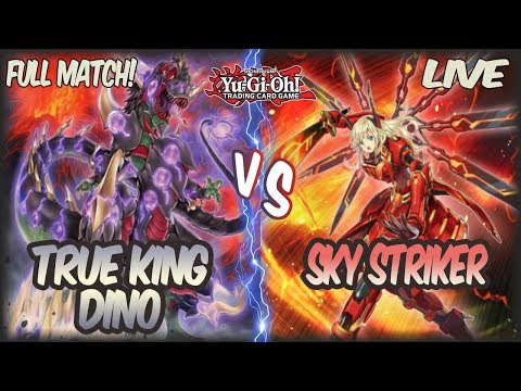 Yu-Gi-Oh Live Duel!: True King Dinosaur vs Sky Striker! True Kings Are BUSTED! |June 2019!|