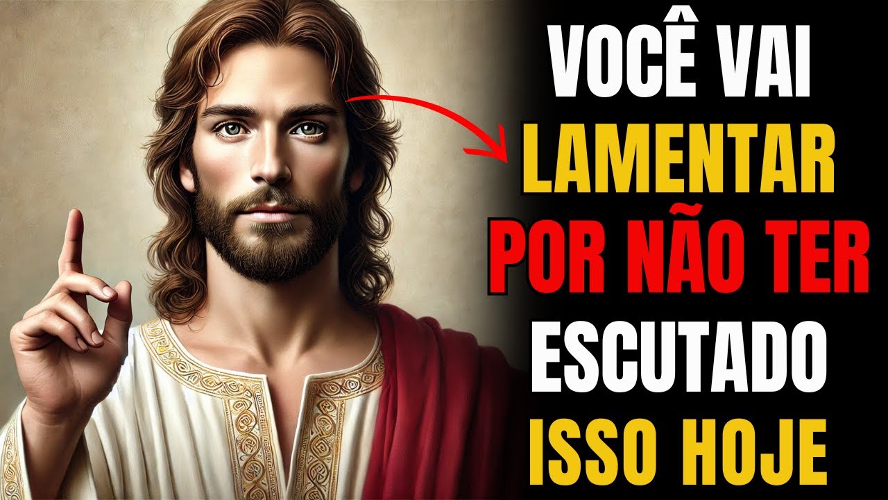 SE VOCÊ NÃO OUVIR AGORA, PODE SER TARDE DEMAIS! MENSAGEM DE DEUS  MENSAGEM DE DEUS PARA MIM
