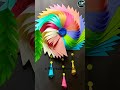 Unique Paper Flower Wall Hanging Ideas Shorts Youtubeshorts Viralvideo Hkcreativeworld