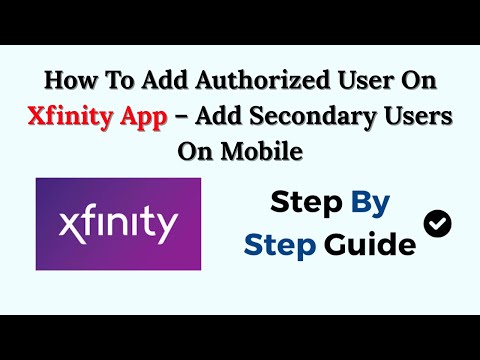 Xfinity Add User