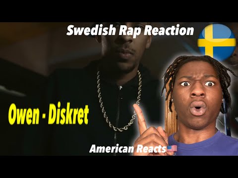 American Reacts to Swedish Rap! Owen - Diskret [Officiell MusikVideo]